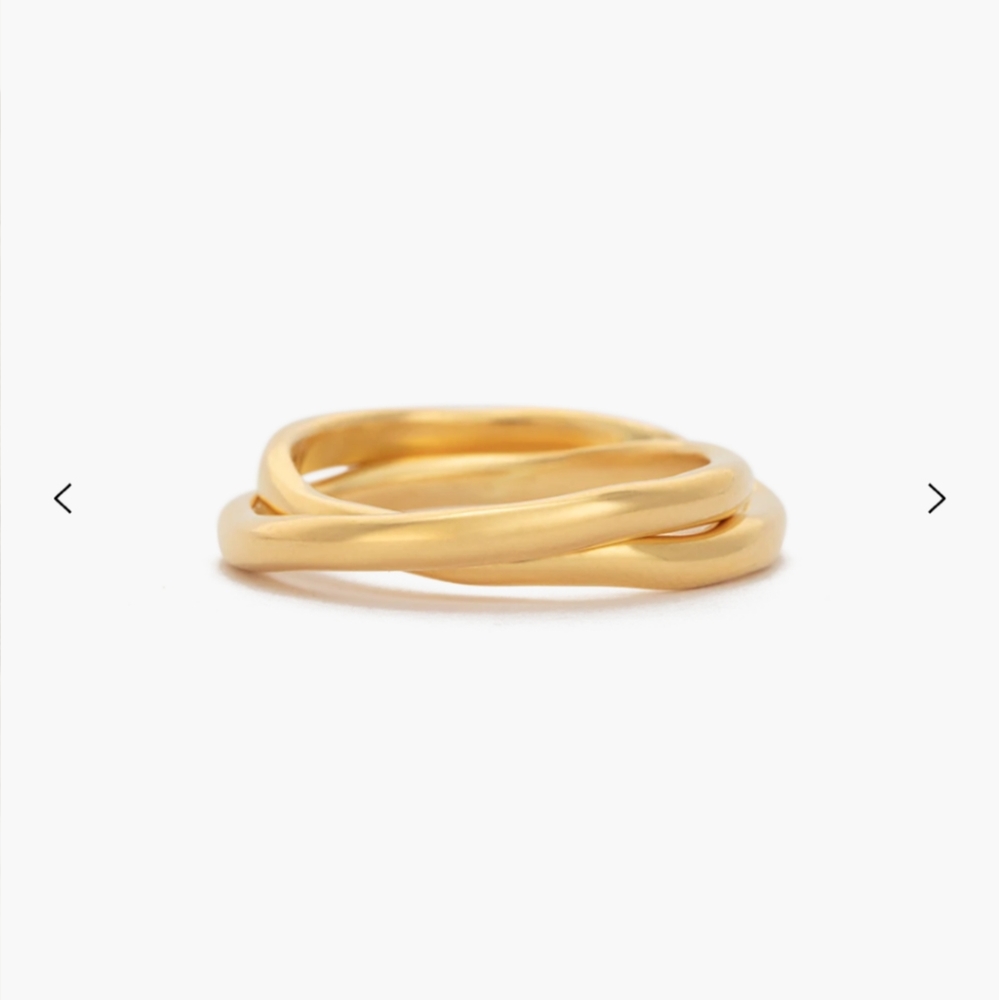 Kirstin Ash Botanica Double Ring